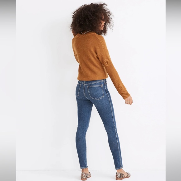 Madewell 10” High-Rise Skinny Jeans in Wendover Wash: TENCIL Denim - Picture 2 of 8